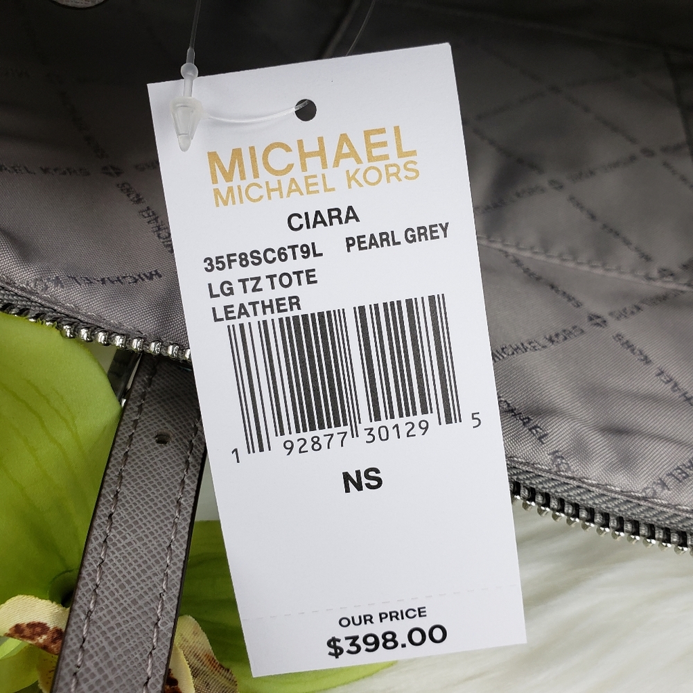 🌺Michael Kors Ciara tote bag and Wallet set grey - Picture 5 of 8